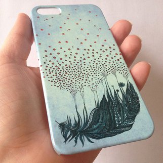 Feather phone case